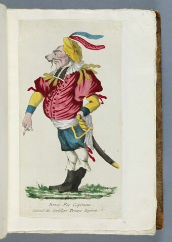 Brise Fer Capitaine. / Colonel des Cordéliers Troupes Légères, image 1/1