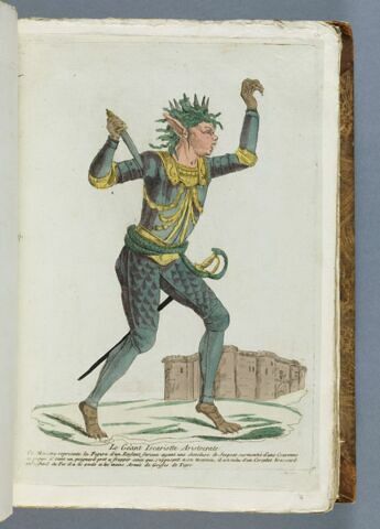 Le Géant Iscariotte Aristocrate / Ce Monstre represente la Figure d'un Enfant furieux ayant une chevelure de Serpent [...], image 1/1