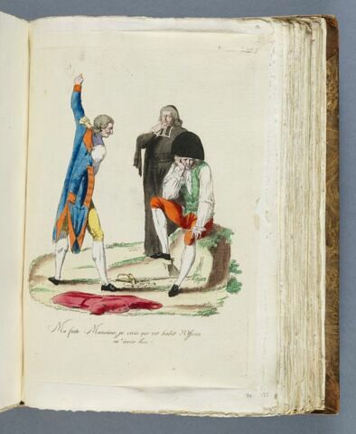 Ma finte Monsieur, je crois que vot habit d'Officier / m'irois ben., image 1/1