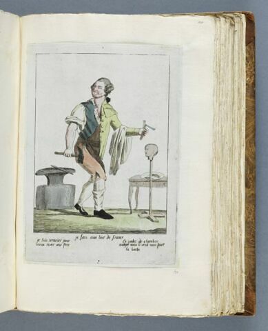 Je fais mon tour de France / Je suis serrurier pour / mieux river vos fers / En valet de chambre / malgré nous il veut nous faire / la barbe, image 1/1