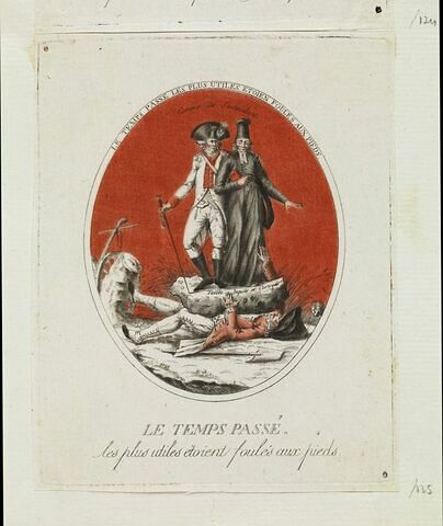 Le temps passé. / les plus utiles étoient foulés aux pieds., image 1/1