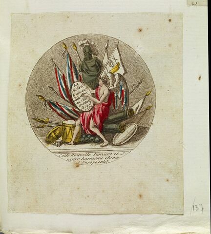 Cette nouvelle lumiere et / notre harmonie étonne / l'Europe enti.e, image 1/1