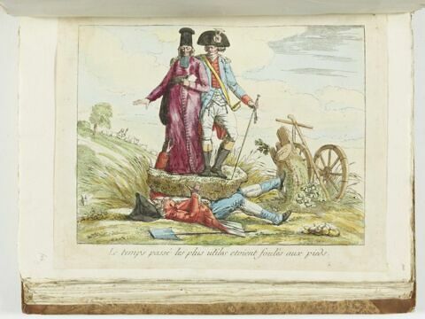 Le temps passé les plus utiles etoient foulés aux pieds., image 1/1