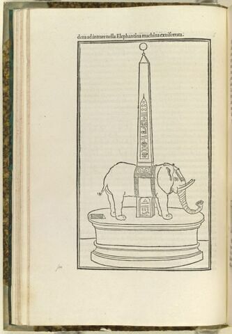 Elephant supportant un obélisque, image 1/1