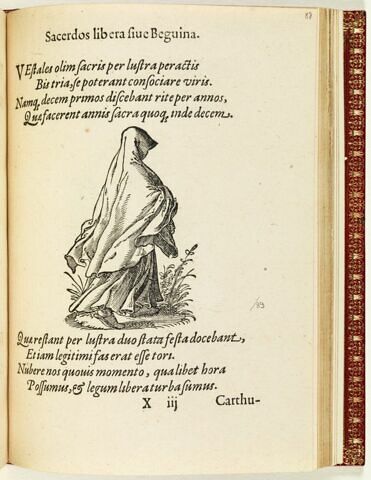 Sacerdos libera sive Beguina, image 1/1
