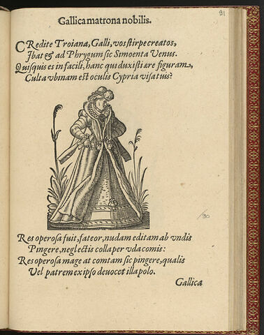 Gallica matrona nobilis, image 1/1