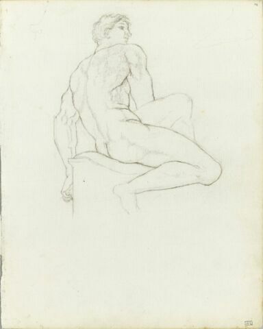 Ignudo assis