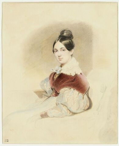Portrait de la princesse Metternich, née Mélaine Zichy-Ferraris (1805-1854)