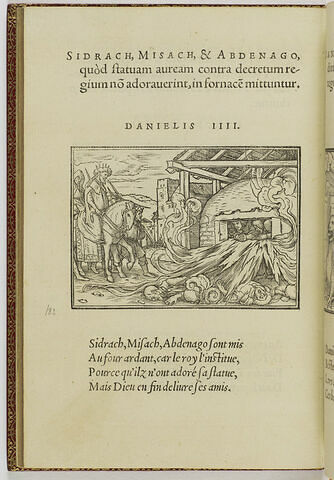 Sidrach, Misach et Abdénago dans la fournaise, image 1/1
