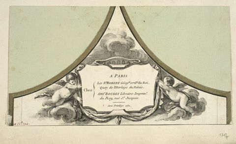 A Paris chez les S.rs Robert Géogr.es ord.es du Roi, Quay de l'Horloge du Palais. Ant.e Boudet Libraire-Imprim.r du Roy, rüe St Jacques. Avec Privilège 1752, image 1/1