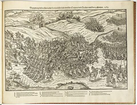 La rencontre des deux armées françaises entre Cognac et Châteauneuf, le 13 mars 1569, image 1/1