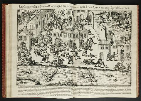 Le massacre de Sens, en Bourgogne, en avril 1562, image 1/1