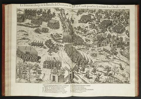 La deuxième charge de la bataille de Dreux, où le Prince de Condé poursuit la victoire, le 19 décembre 1562, image 1/1