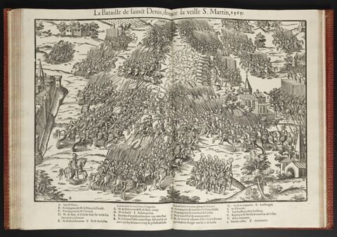 La bataille de Saint-Denis donnée la veille de saint Martin en 1567, image 1/1