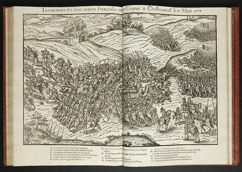La rencontre des deux armées françaises entre Cognac et Châteauneuf, le 13 mars 1569, image 1/1