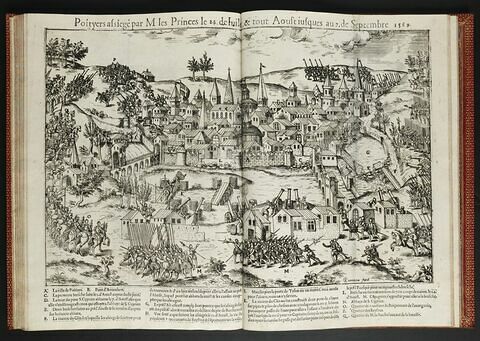 Le siège de Poitiers entre le 24 juillet et le 7 septembre 1569, image 1/1