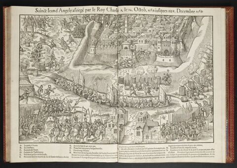 Le siège de Saint-Jean-d'Angély par le roi Charles IX, entre le 14 octobre 1569 et le 2 décembre 1569, image 1/1