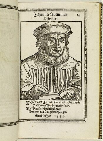 Johannes Aventinus Historicus.