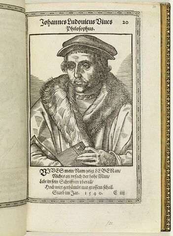 Johannes Ludovicus Vives Philosophus., image 1/1