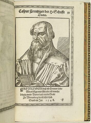 Caspar Kreuziger der h. Schrift Doctor., image 1/1