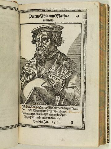 Petrus Apianus Mathematicus., image 1/1
