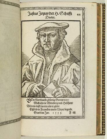 Justus Jonas der h. Schrifft Doctor., image 1/1