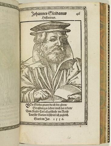 Johannes Sleidanus Historicus., image 1/1