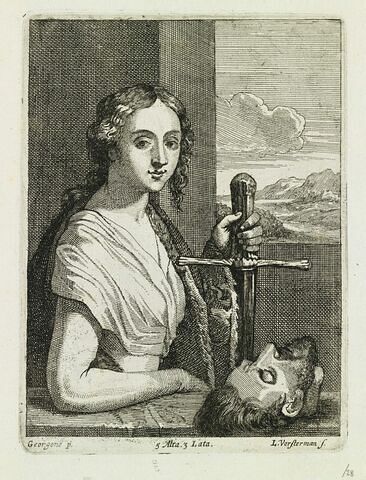 Judith avec la tête d'Holopherne