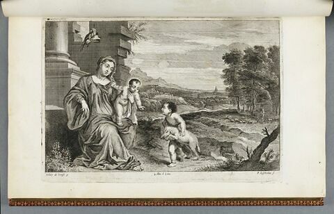 La Vierge à l'Enfant avec le petit saint Jean-Baptiste