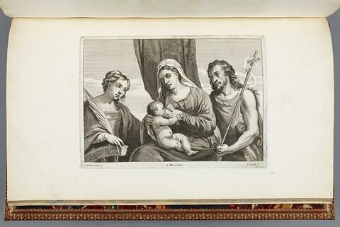 La Vierge à l'Enfant avec Saint Jean Baptiste et Sainte Catherine