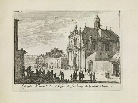 L'Eglise Noviciale des Jésuites du faubourg S. Germain, image 1/2