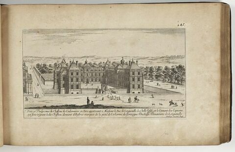 Vue et Perspective du Château de Coulommiers en Brie, appartenant à Monsieur le Duc de Longueville., image 1/1