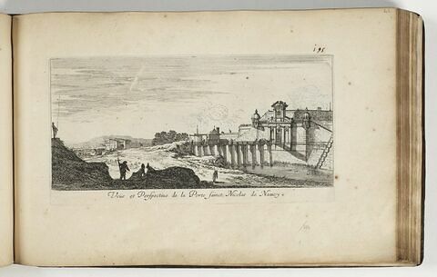 Vue et Perspective de la Porte saint Nicolas de Nancy, image 1/1