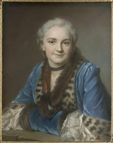 Portrait de la marquise de Sesmaisons, née Marie-Louise Gabrielle de La Fontaine Solare de La Boissière (1722-?)