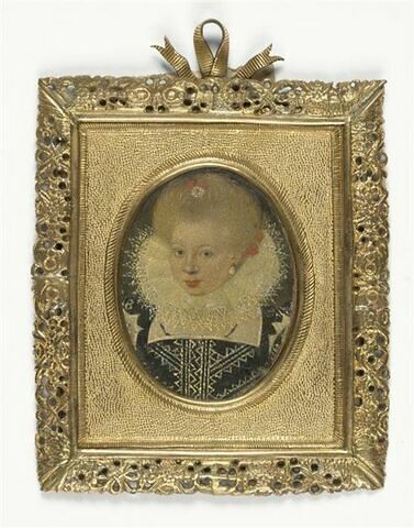 Portrait de Catherine de Bourbon, duchesse de Bar , soeur d'Henri IV (1558-1694), image 1/2