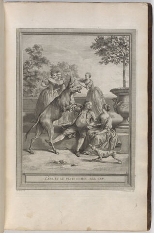 L'âne et le petit chien, image 1/1