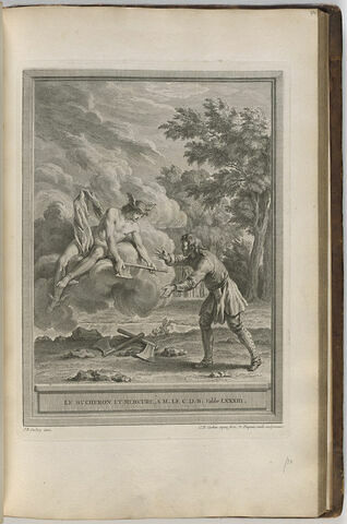 Le bûcheron et Mercure, à M. le C.D.B., image 1/1