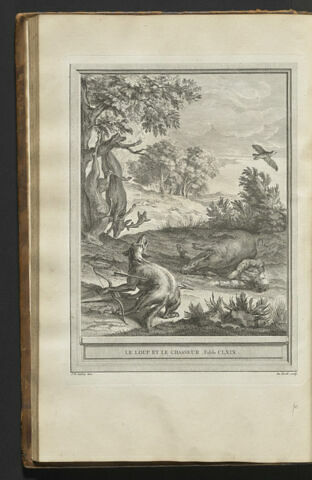 Le loup et le chasseur, image 1/1