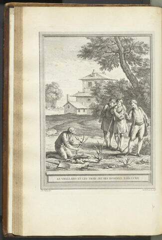 Le vieillard et les trois jeunes hommes, image 1/1