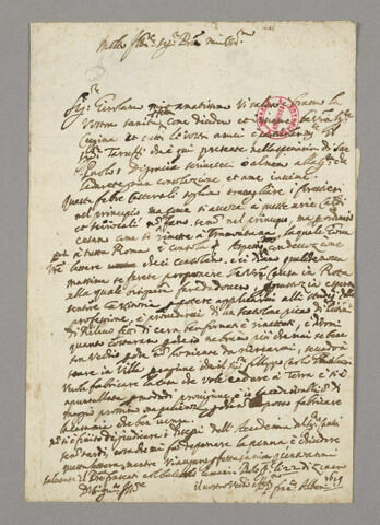 22 janvier 1619, Bologne, à Girolamo Bonnini, image 1/3