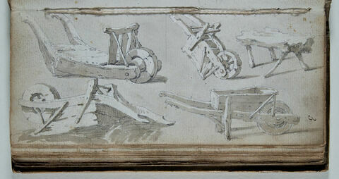 Esquisse de brouettes, image 1/1