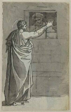 Saint Paul visitant saint Pierre en prison, image 1/2