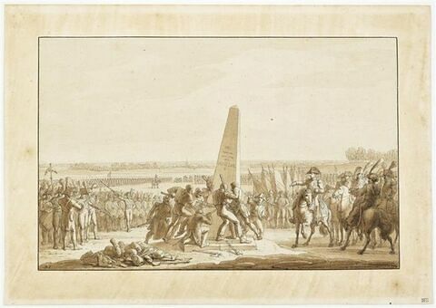 La destruction de la colonne de Rosbach, le 18 octobre 1806