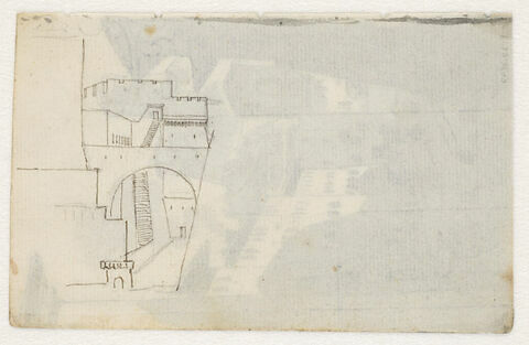 Vue d'architecture: intérieur d'un château?