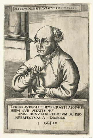 Portrait de Theophrastus Bombastus von Hohenheim