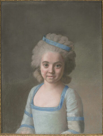 Portrait d'Anne-Philippine Clarenc, petite-nièce de l'artiste