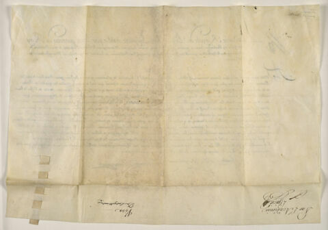 Certificat de réception à l'Académie de Guillaume II Coustou (1716-1777), image 2/2