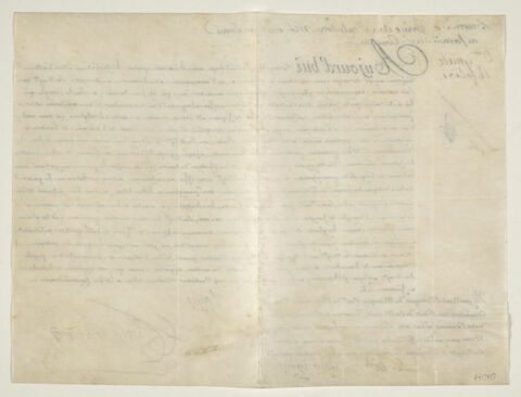 Brevet de garde des sculptures accordé à Guillaume II Coustou (1716-1777), image 2/2