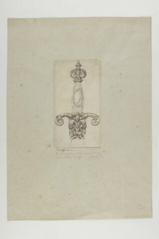 Modèle pour une garde d'épée, image 2/2