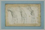 Trois études anatomiques d'une main, image 2/2